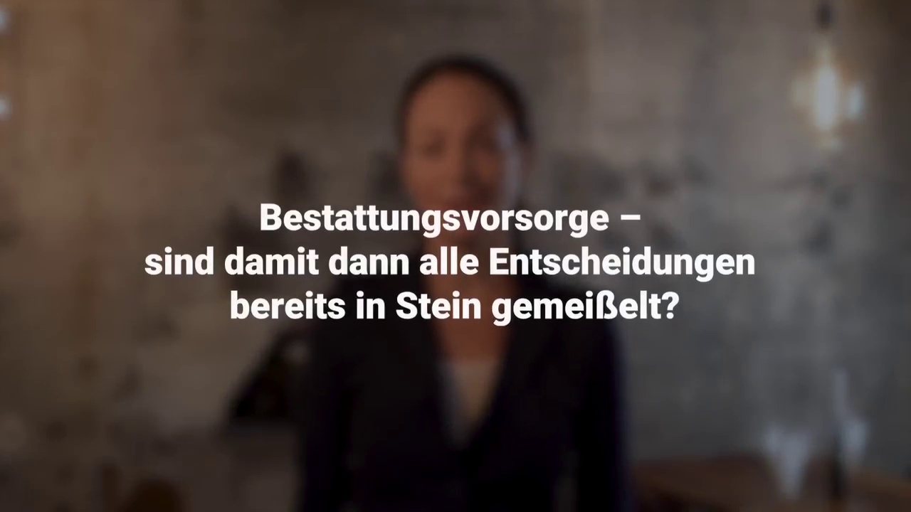 Bestattungsvorsorge - Alle Emtscheidungen